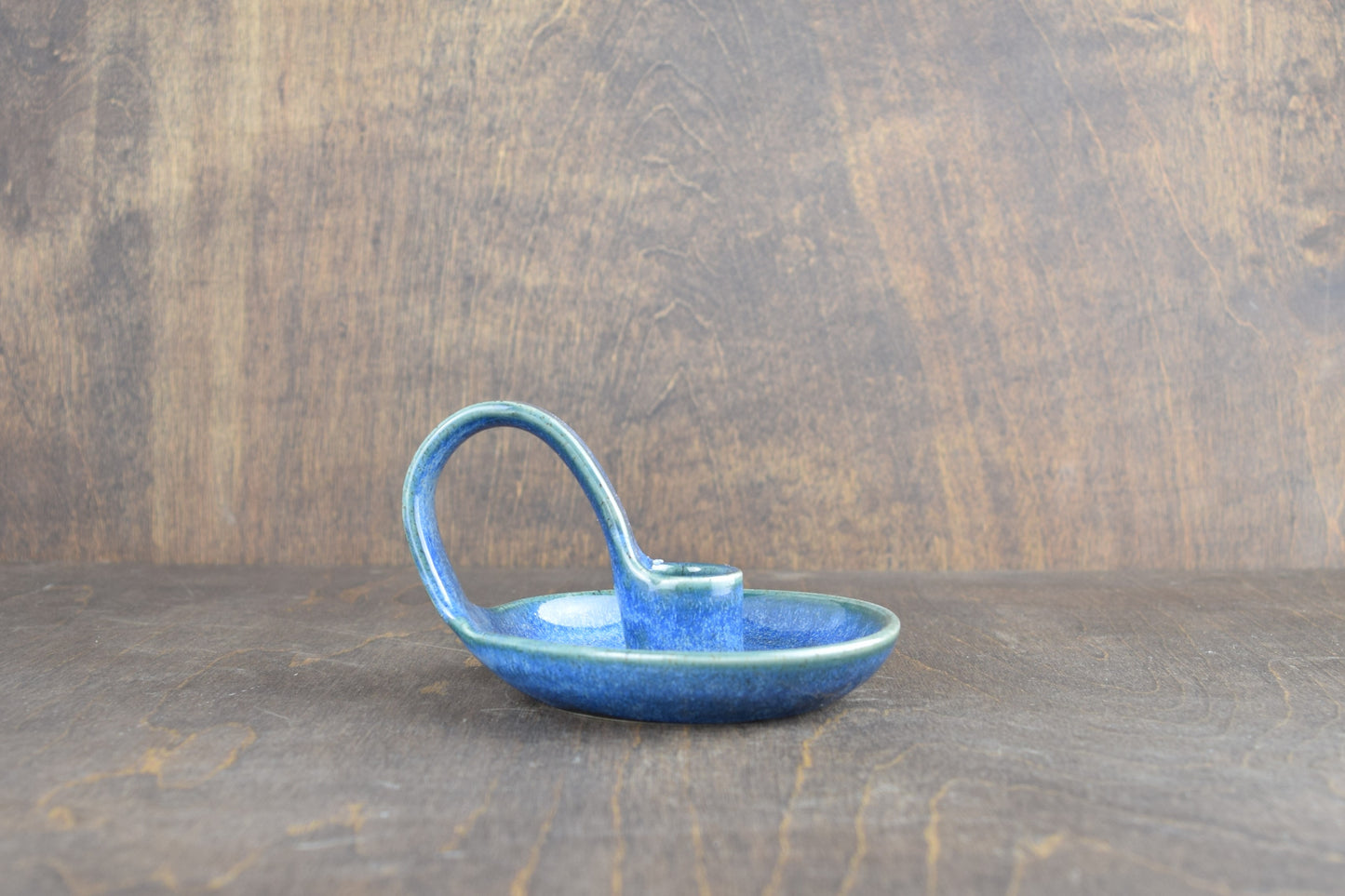 Blue Galaxy Candle Holder