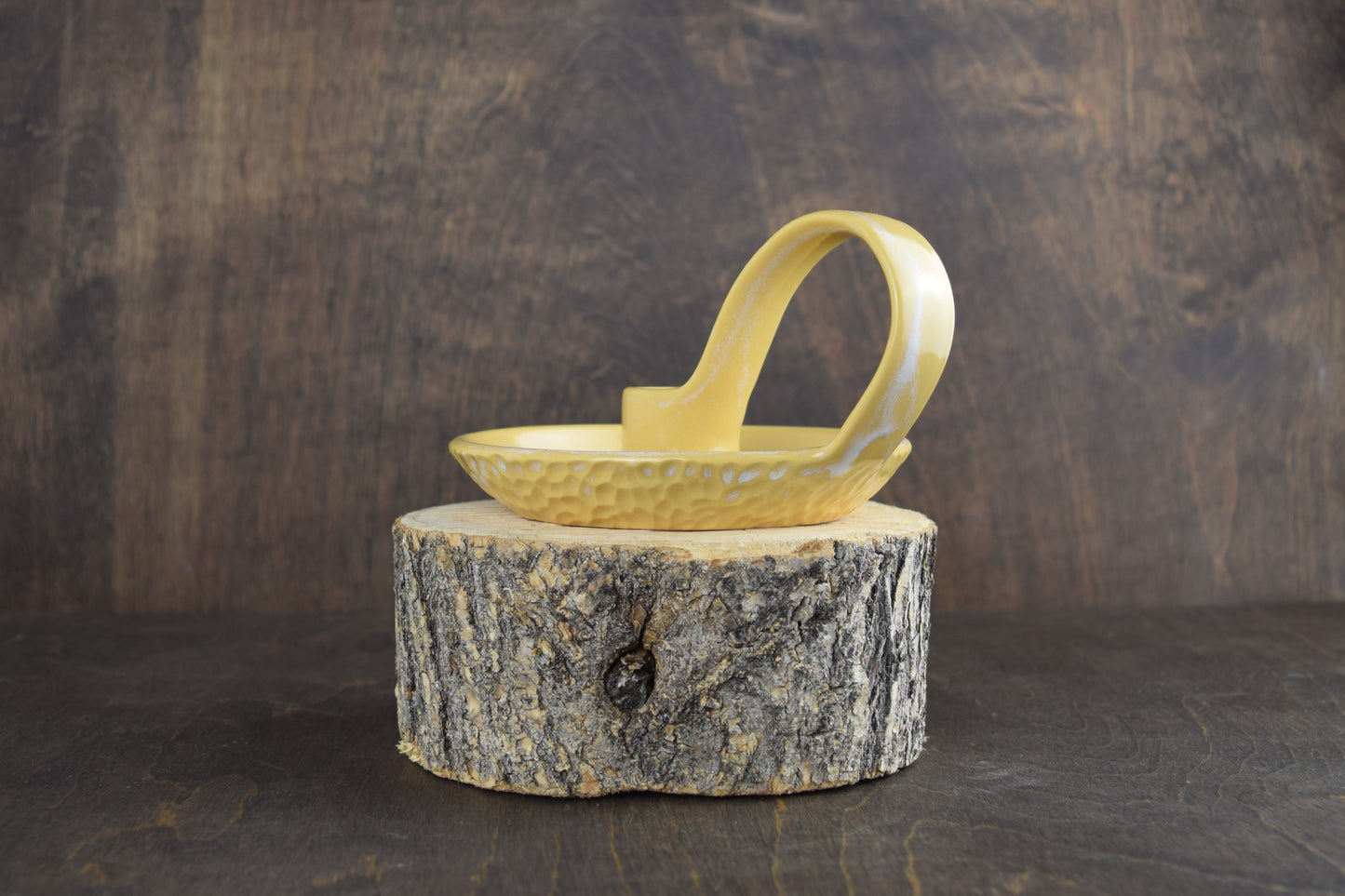 Sunshine Yellow Candle Holder