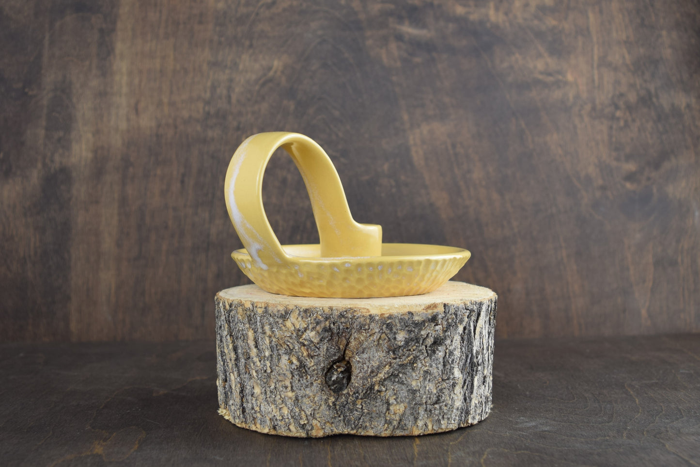 Sunshine Yellow Candle Holder