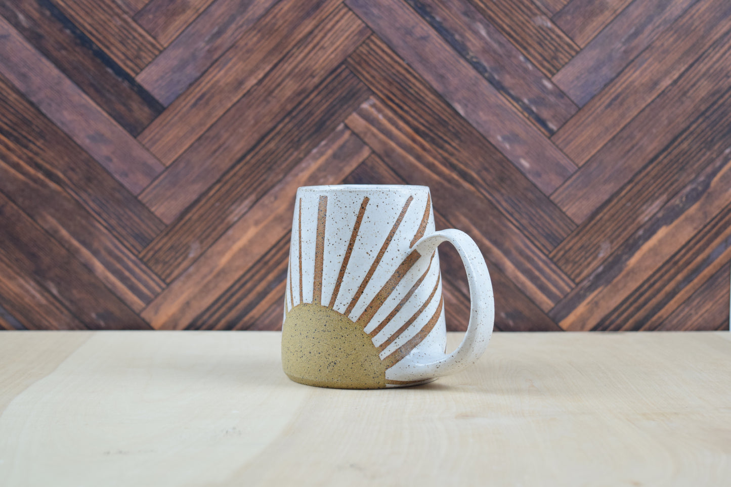 White Sunshine Mug