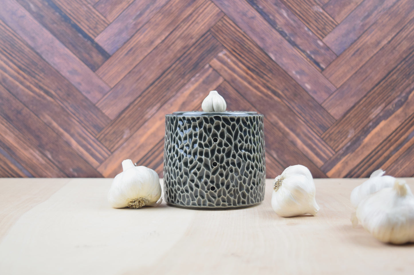 Charcoal Garlic Keeper