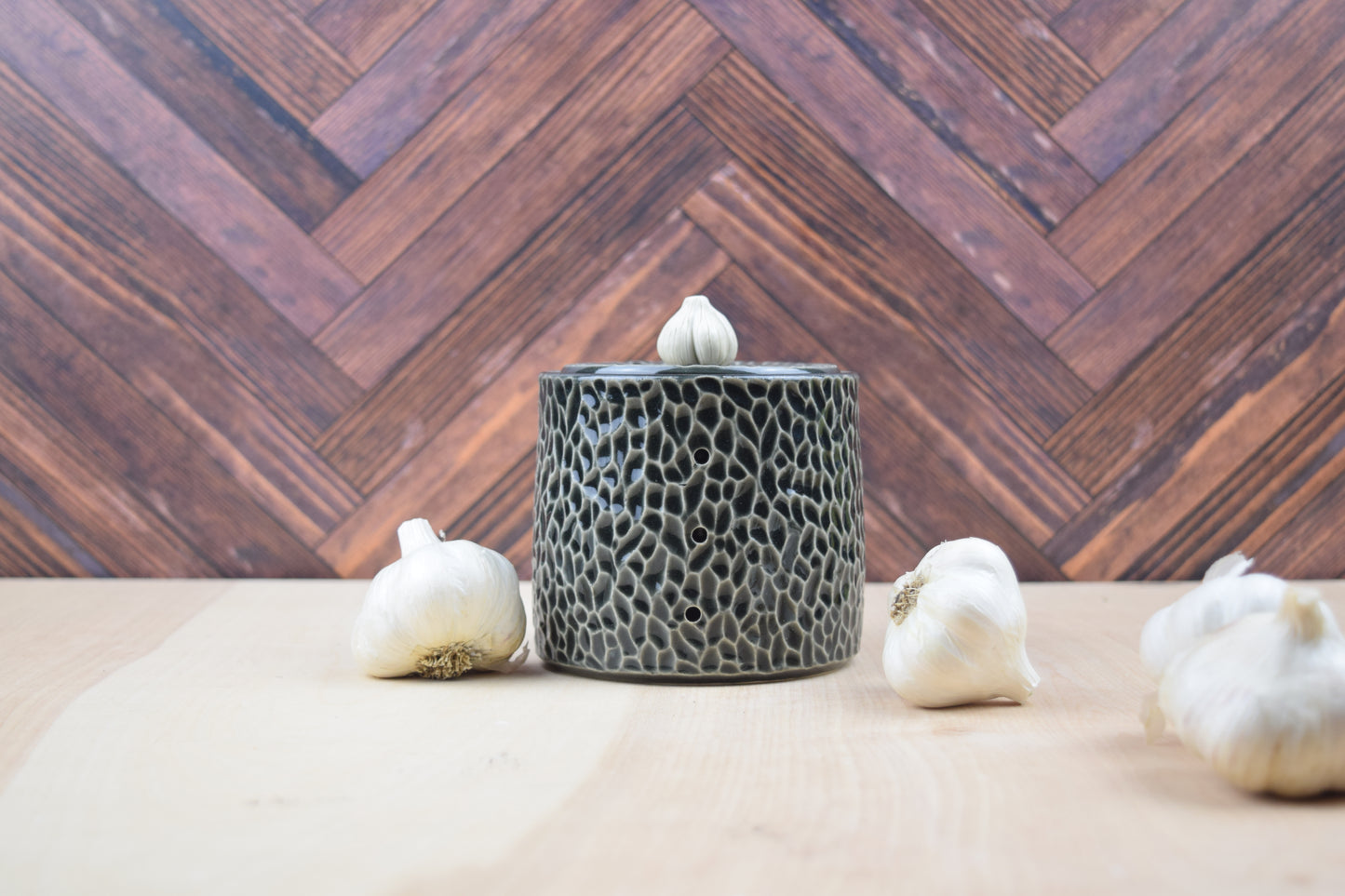 Charcoal Garlic Keeper