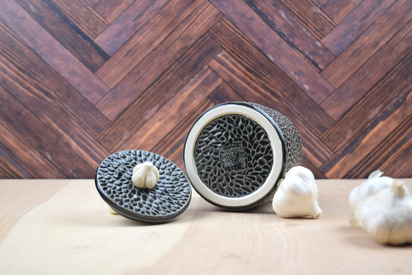 Charcoal Garlic Keeper
