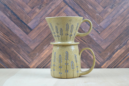 Lavender Mug w/ Pour Over