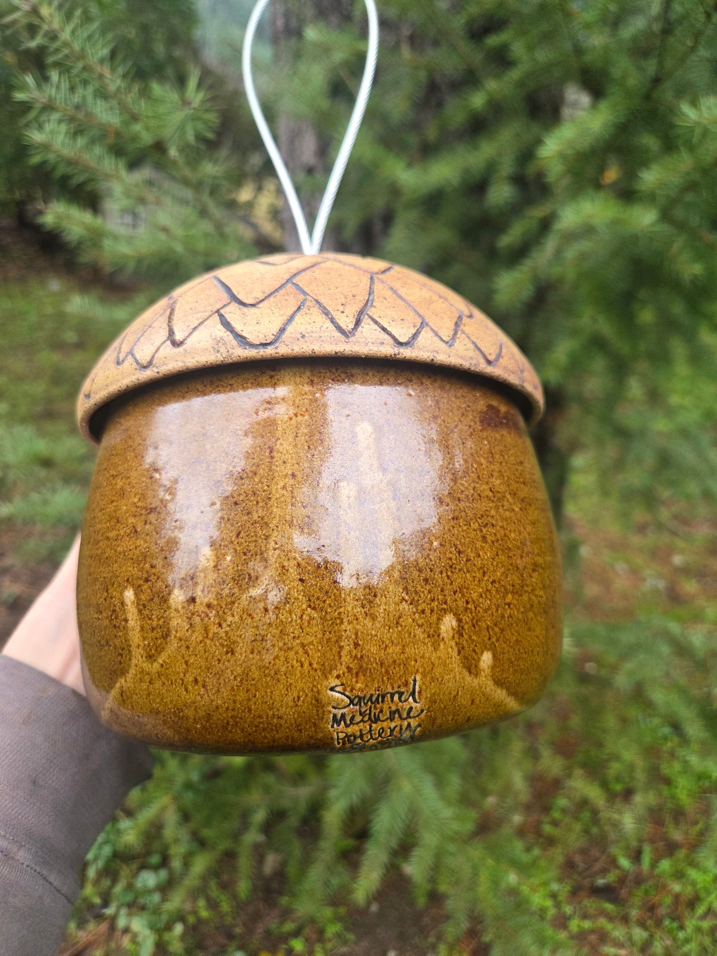 Acorn Birdhouse w/ Roof