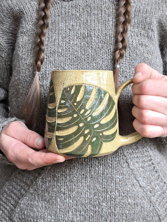 Monstera Mug 1