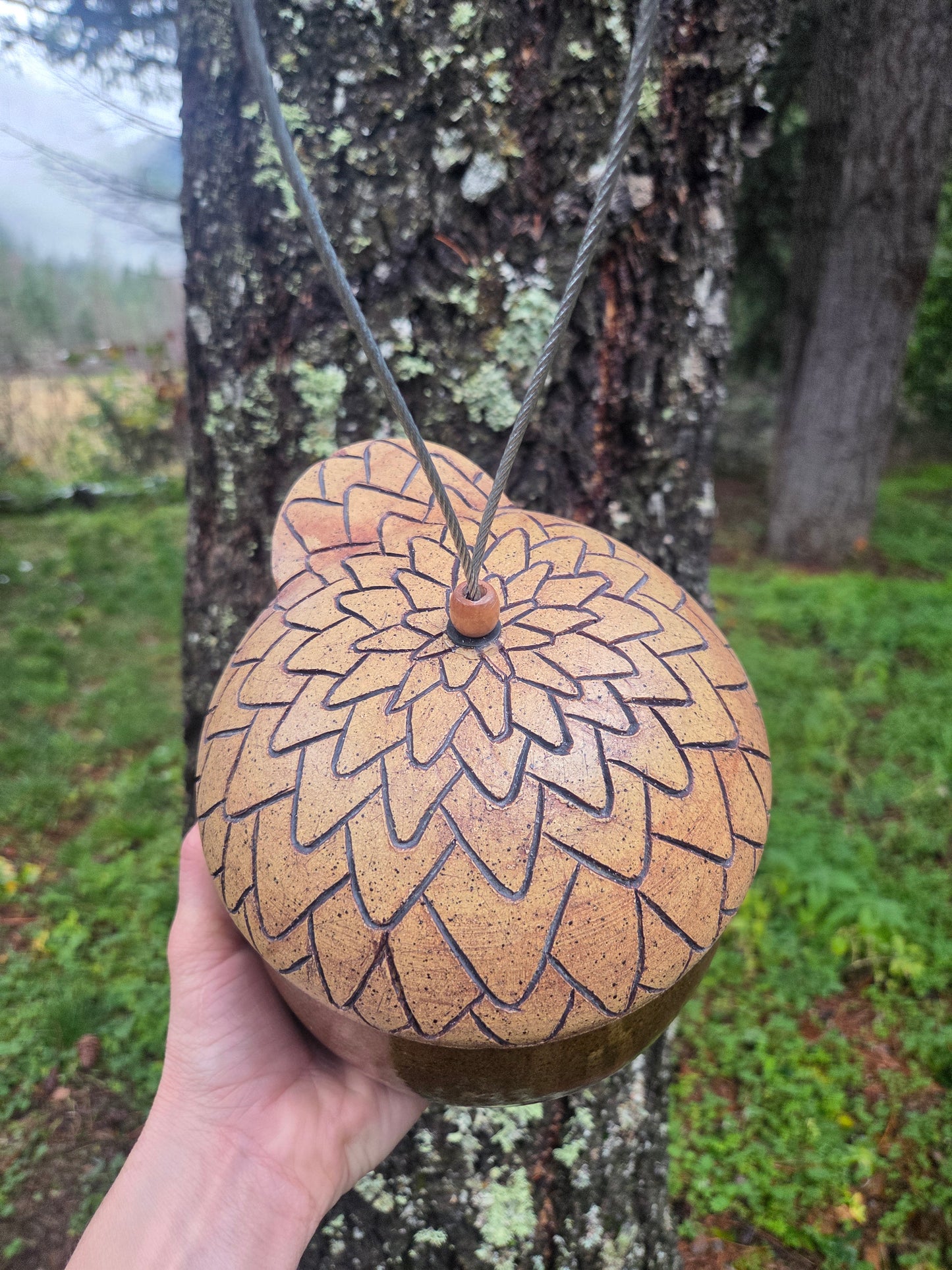 Acorn Birdhouse w/ Roof